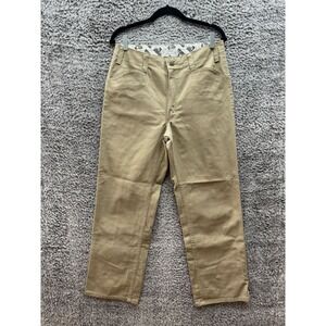 Vintage 90s Ben Davis Classic Twill‎ Workwear Baggy Pants Khaki Mens Size 32